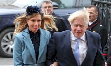 Boris Johnson ve nişanlısı Symonds'ın bir oğulları oldu