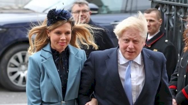 Boris Johnson ve nişanlısı Symonds'ın bir oğulları oldu