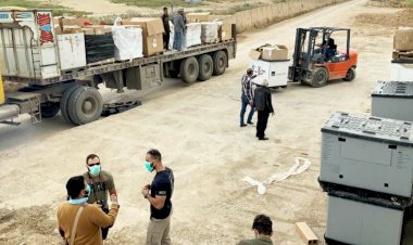 ABD terör örgütü YPG'ye yine sağlık malzemesi gönderdi