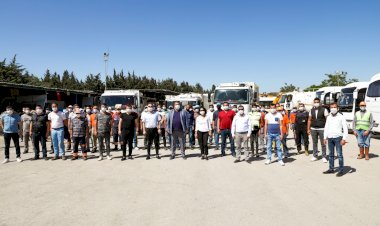 Seferihisar Belediyesi'nde bu ay "Ayın personeli" Temizlik işleri ekibi