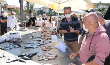 Başkan Oran balıkçılarla bir araya geldi