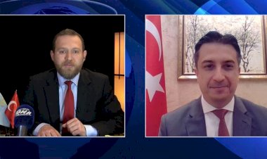 BÜYÜKELÇİ GÜLDERE, KIRIM SAATİ'NİN KONUĞU OLDU