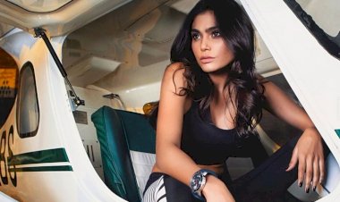Ünlü model Zara Abid de Pakistan'da düşen uçaktaydı
