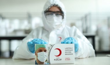 Kızılay Maske Üretimine Yıllar Sonra Yeniden Başladı