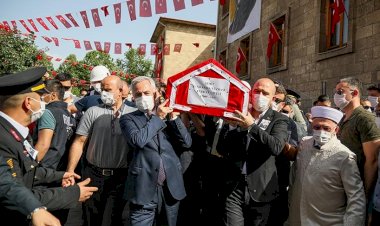 Şehit Yüzbaşı Çiftçi, son yolculuğuna uğurlandı