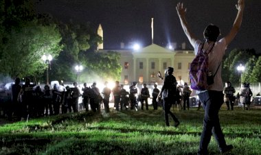 D.C. mayor spars with Trump over city police response to White House demonstrations, as tension sees a second day
