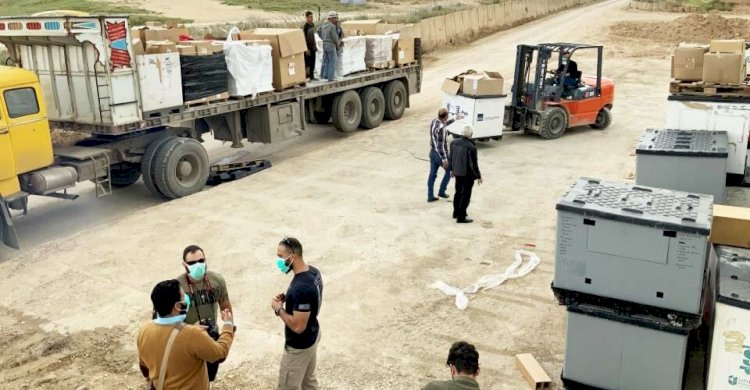 ABD terör örgütü YPG'ye yine sağlık malzemesi gönderdi