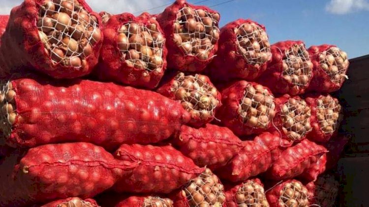 Soğan depolarda 1, marketlerde 5 lira