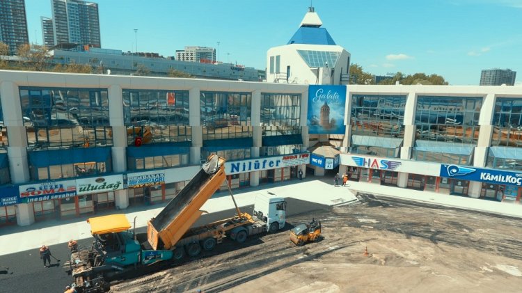 OTOGARDA YENİLEME ÇALIŞMALARI SÜRÜYOR