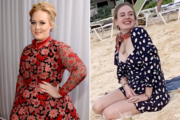 Adele 45 kilo verdi: Sırrı ortaya çıktı