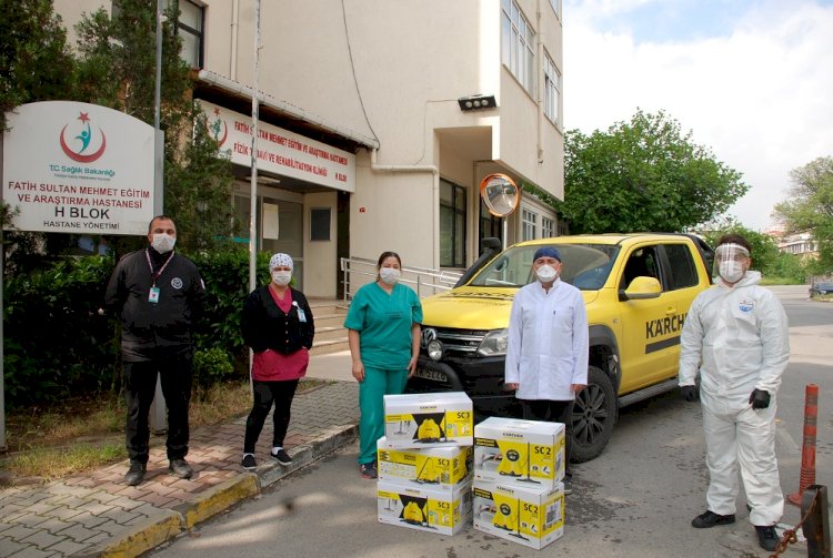 Kärcher’den İstanbul’daki Hastanelerin Koronavirüsle Mücadelesine Destek