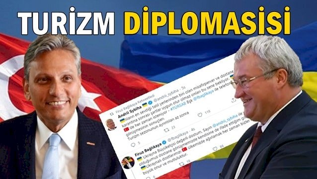 TÜRSAB Başkanı Firuz Bağlıkaya'dan turizm diplomasisi… Katyuşa krizi tatlıya bağlandı