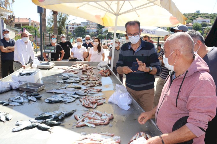 Başkan Oran balıkçılarla bir araya geldi