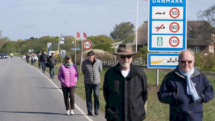 Danimarka'dan aşk mektubu, fotoğraf veya mesaj gösteren çiftlere sınırı geçme izni