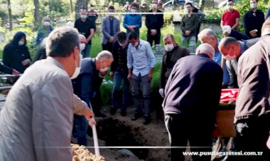 Şehit babası, oğlunun yanına defnedildi