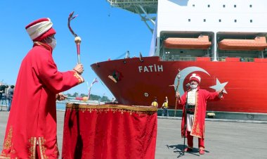 Fatih'e Trabzon'da mehterli karşılama