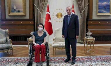 Meltem Çetin’den Cumhurbaşkanı’na ziyaret