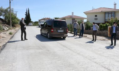 Bağyolu-Gülbahçe-Üçpınar Arası Beton Yola Kavuşuyor