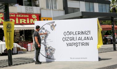 Buca’da çöpler yere düşmedi