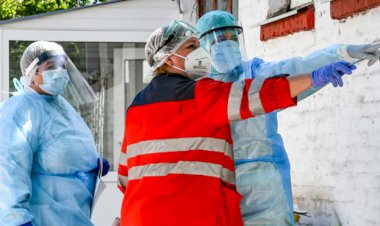 UKRAYNA'DA KORONAVİRÜS VAKA SAYISINDA REKOR ARTIŞ