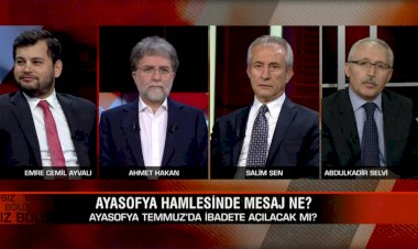 CNN Türk'te  Ahmet Hakan'ın programında  kıyamet koparacak açıklamalar!