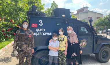 ‘Babam şehit olmasaydı sınava babamla giderdim’
