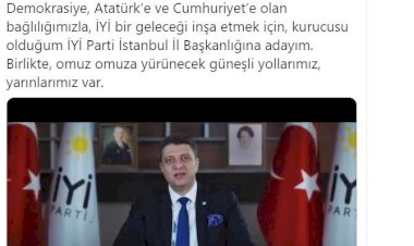 Ersin Beyaz, İYİ Parti İstanbul İl Başkanlığı'na adaylığını açıkladı