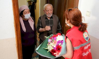 Gölbaşı Belediyesi şehit babalarını yalnız bırakmadı…