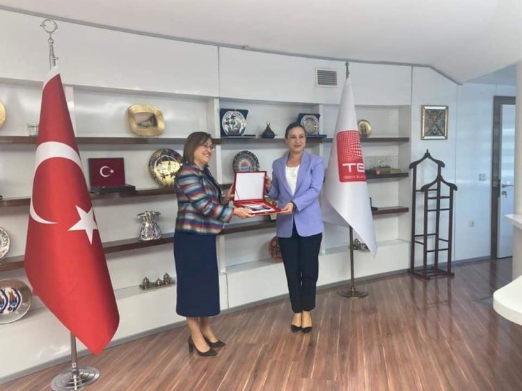 Efes Selçuk Belediye Başkanı Filiz Ceritoğlu Sengel bazı temaslarda bulunmak için Ankara’daydı.