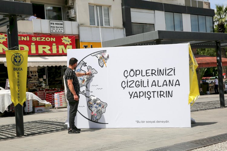Buca’da çöpler yere düşmedi