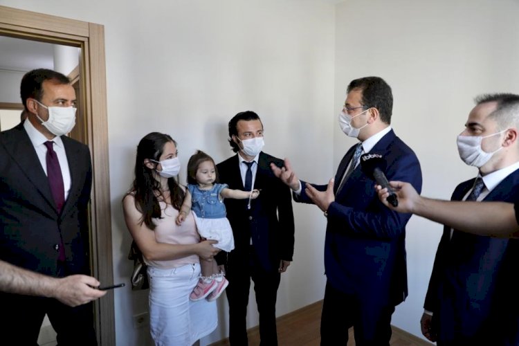 İMAMOĞLU: “İNSANLARI MUTLULUKLARLA BULUŞTURMAK İSTİYORUZ”