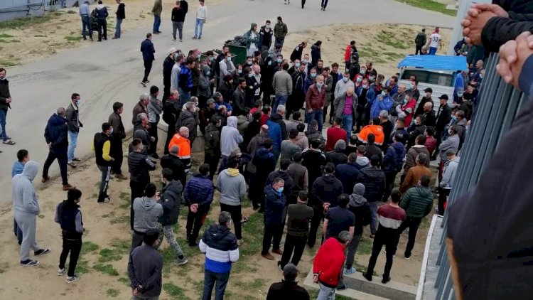 Rusya’daki Tük işçilerin korona isyanı: 6 bin hasta ile aynı yerdeler
