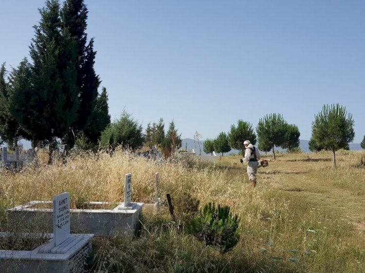 İl Genelindeki Mezarlıklarda Hummalı Çalışma