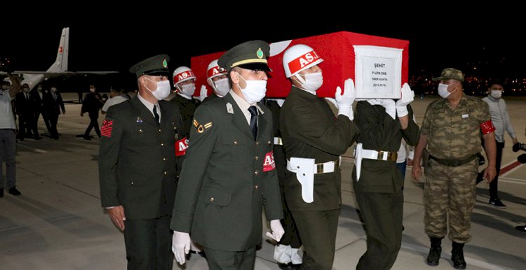 Şehit Piyade Uzman Onbaşı Ömer Kahya’nın cenazesi memleketine getirildi