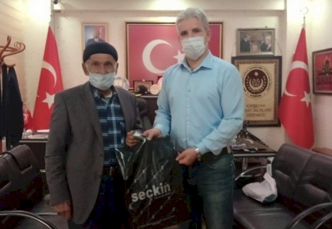 Şehit Aileleri Derneğinden şehit babalarına ‘Babalar Günü’ ziyareti