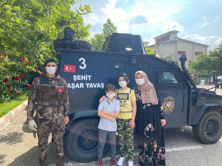 ‘Babam şehit olmasaydı sınava babamla giderdim’