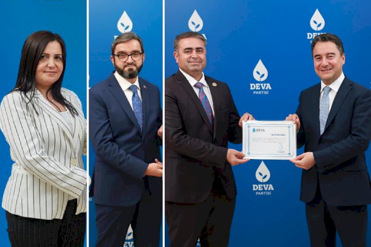 DEVA Partisi’nin 3 il başkanı belli oldu