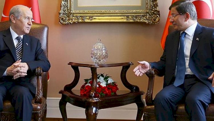 Davutoğlu’ndan Bahçeli’ye Mümtazer Türköne yanıtı