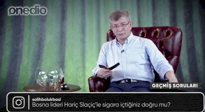'Devrimci misiniz' sorusuna Ahmet Davutoğlu'ndan Doğu Perinçek'i kızdıracak yanıt