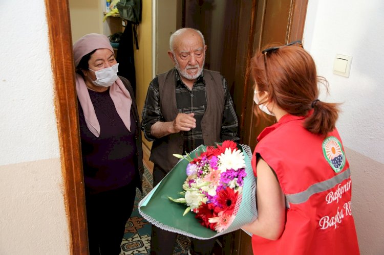Gölbaşı Belediyesi şehit babalarını yalnız bırakmadı…