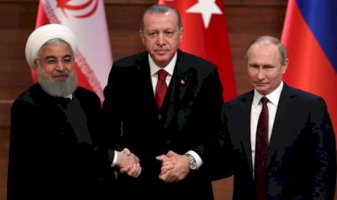 Erdoğan, Putin ve Ruhani arasındaki üçlü zirvede Suriye konuşuldu