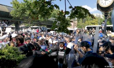Baro başkanlarına polis müdahalesi