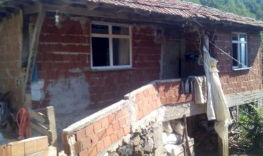 Şehidin evi sıfırdan yapılacak
