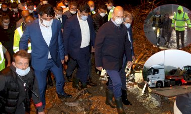 Rize'yi sel vurdu: 12 köye ulaşım sağlanamıyor