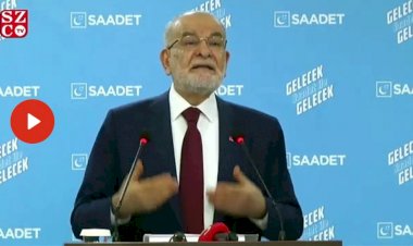 Karamollaoğlu: ‘Yanlış’ diyeni hain ilan ediyorlar