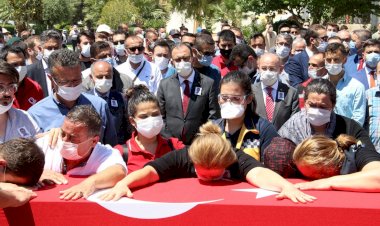 Van şehitleri son yolculuklarına uğurlandı