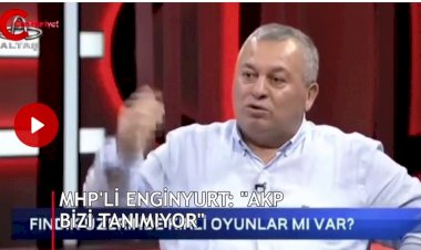 MHP'li Enginyurt'tan AKP'ye tepki: "Bizi tanımıyorlar"