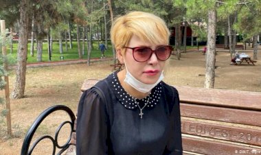 İranlı Mahtab Nozadtehrani BM önünde açlık grevinde