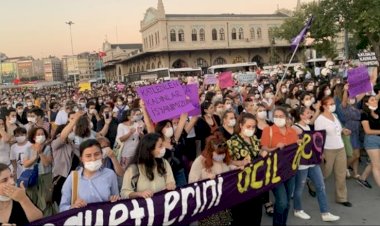 Kadın eylemi: "Hukuksuz şekilde gözaltına alındık"