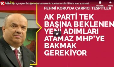 Fehmi Koru: AK Parti toplumu İslamlaştırmadı, Ayasofya açıldı diye bu durum değişmez